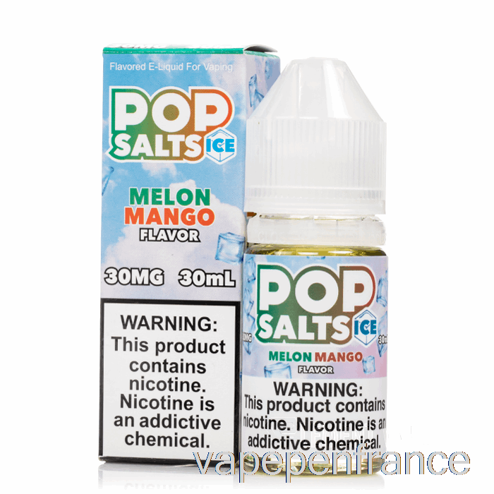 Melon Glacé Mangue - Sels Pop - 30 Ml 50 Mg Stylo Vape